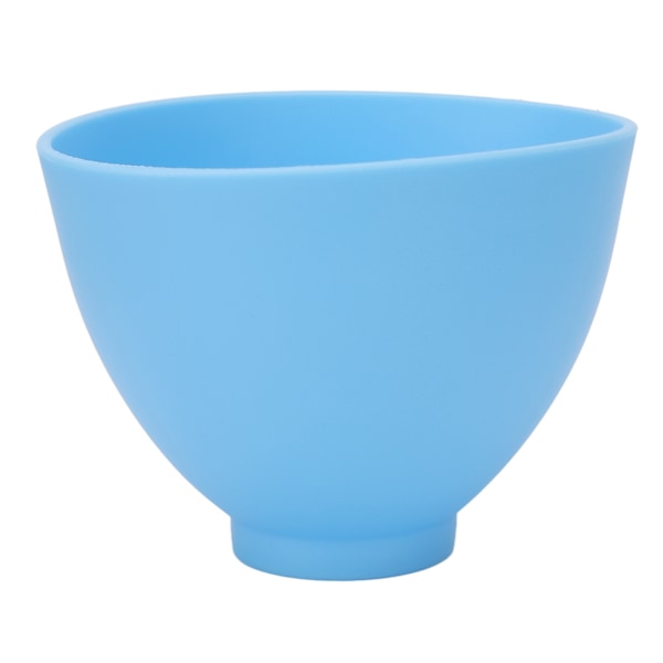Silikon Blandeskål Genanvendelig Varmebestandig Ansigtsmaske Blandeskål til Gipsmaling Farve 15 X 11cm Blå