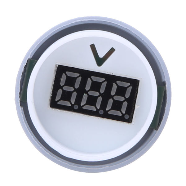 AD16-22DS LED-indikatorlampe Digitalt display Voltmeter AC 60V-500V Spændingsmåler Gul
