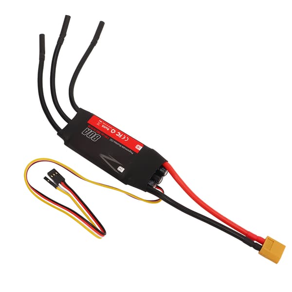 80A Børsteløs ESC 32 Bit Processor RC Børsteløs Motor Elektrisk Hastighedsregulator Del til DIY RC Fly Fastvinge Drone