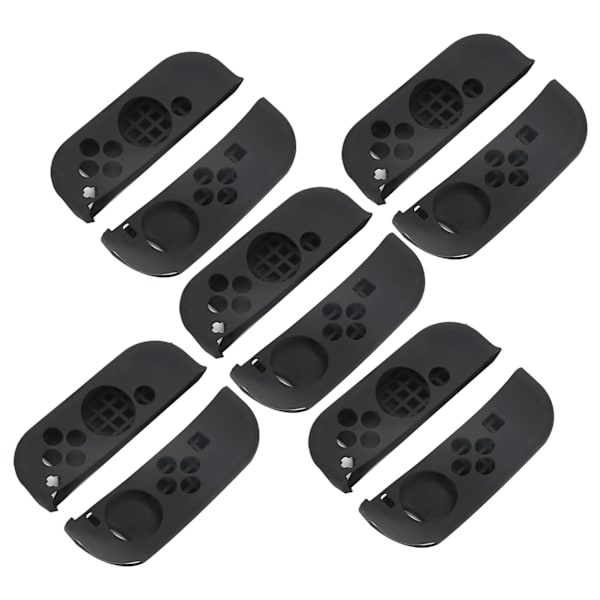 5 Set Silikon Gamepad Cover Starkt skydd Spelmaskin Tillbehör för NS SwitchBlack