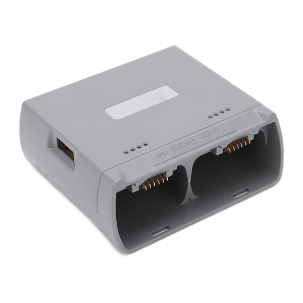 Toveis Batteriladerhub Smart Drone Batteri Tosidig Lader for DJI MINI 2 for MINI SE (Grå)