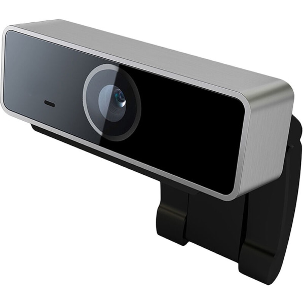 Smart USB 1080P Full HD webkamera Datakamera med mikrofon for live videospillsendingsmøte, nettbasert undervisningswebkamera, modell: svart