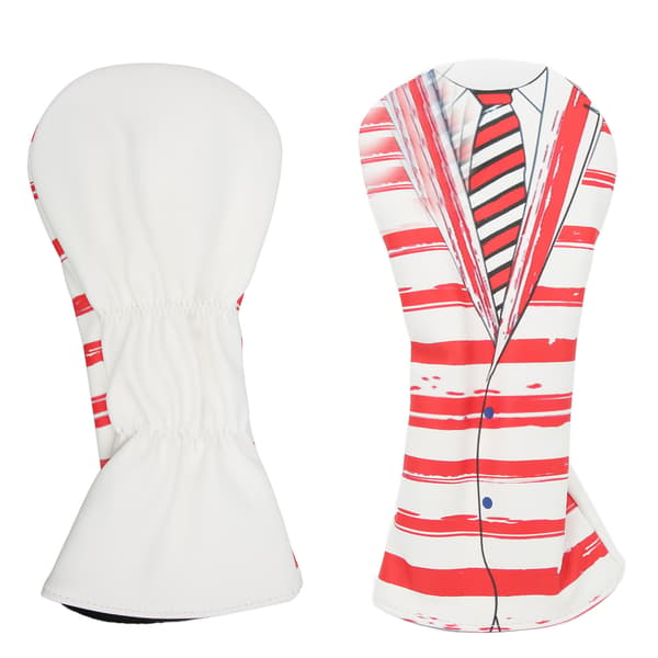 Golf Headcover Vanntett Myk Amerikansk Stjerner og Striper Flaggmønster Hodebeskyttelse for Driver