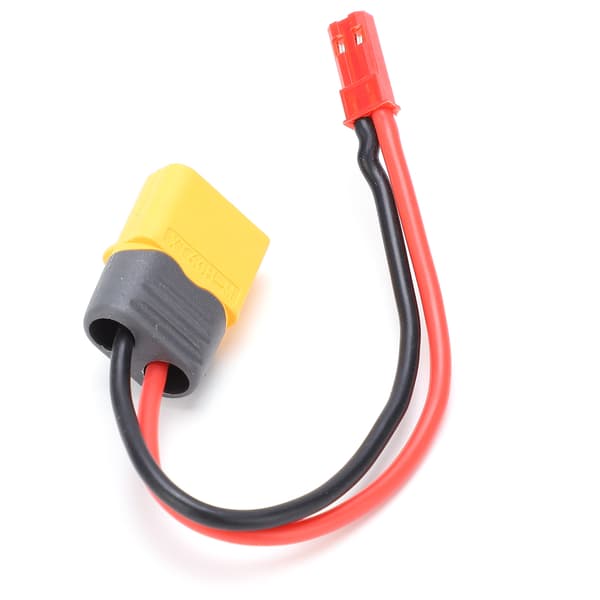 XT60 hanstik til JST hanstik 18AWG adapterkabel Kompatibel med B6 LiPo batterioplader
