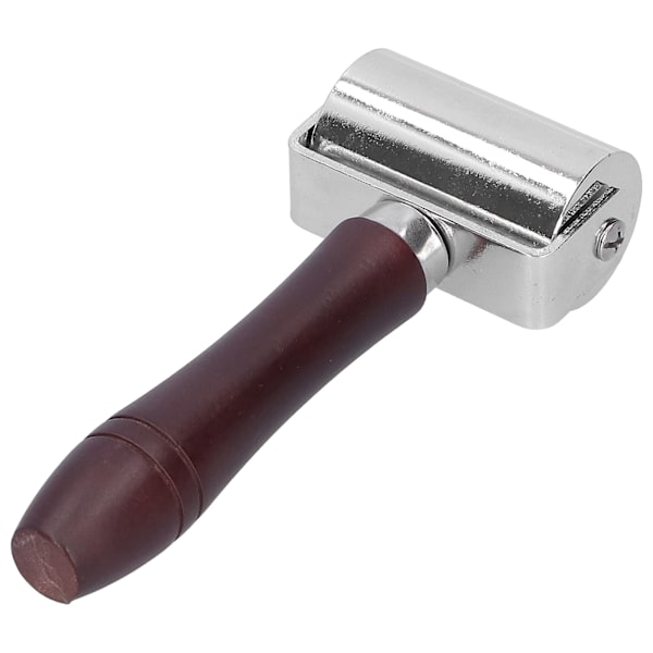 Läder Rulle Press Kantbindare Limfog Handarbete Snideriverktyg DIY Tillbehör 60mm Hjulbredd