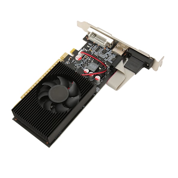 Työpöytägrafiikkakortti 4GB DDR3 128bit 700/1400MHz DVI HD VGA PCI Express X16 3.0 Peligrafiikkakort tietokoneen koteloon