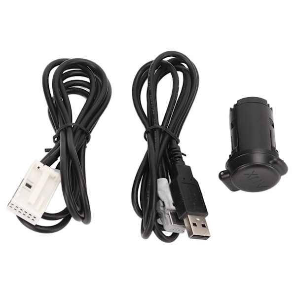 Hane USB AUX -ääniliitäntäkaapeli Peugeot 206 207 307 308 407 408 508 607:lle