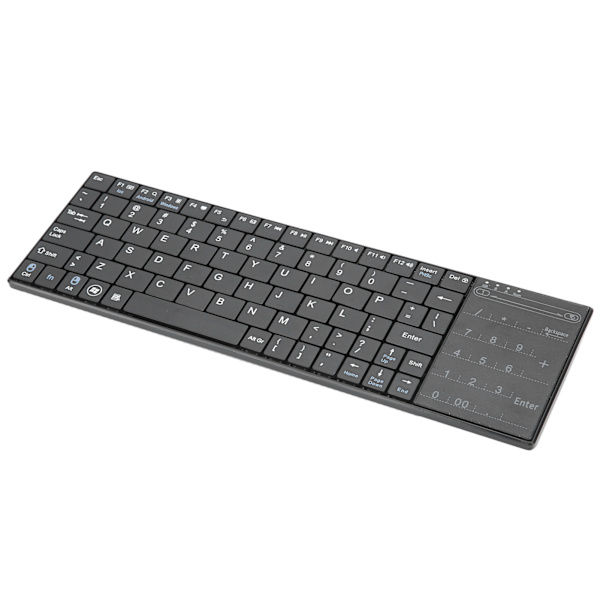 Trådlöst tangentbord med pekplatta för Bluetooth Ultratunn PC Datortillbehör KB709