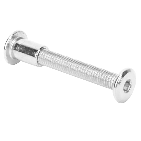 10 kpl kuusiokolo-mutterisarja 12 mm nikkelillä päällystetty hiiliteräsmutterisarja M6 x 45