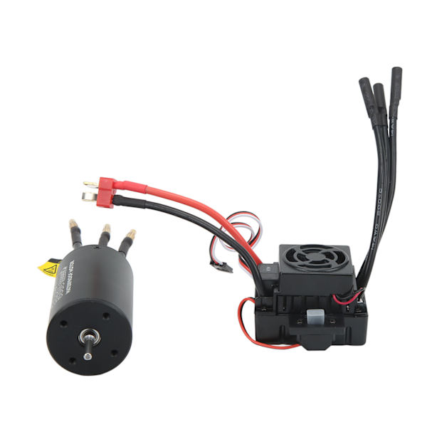 RC Harjaton Moottori 3660 3300KV Korkea Vääntömomentti Vedenkestävä Hyvä Lämpöhajonta Harjaton Moottori 1/10 RC-Autolle