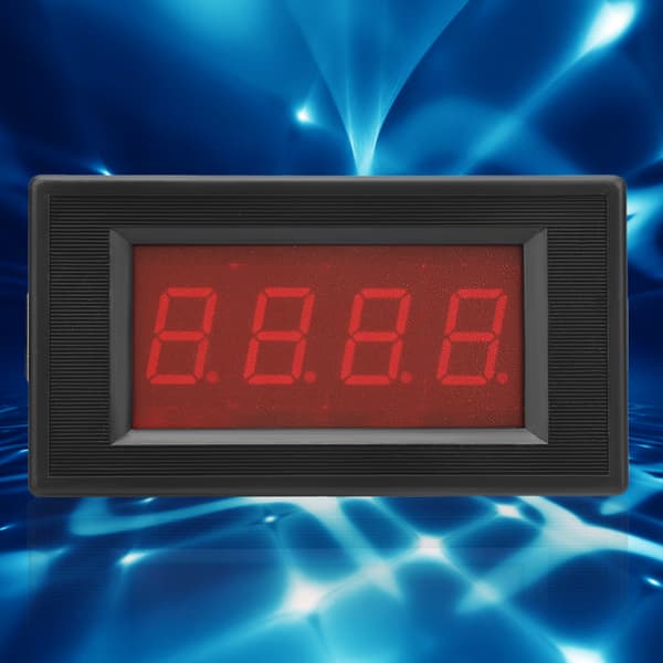 【NX】5135A 3 1/2-siffrig röd LED Digital panelmätare DC Voltmeter Spänningsmätare (DC50V/DC100V/DC200V)
