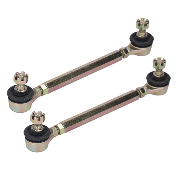 2 st Tie Rod Ball Joint M10 10mm Gänga Stål Legering Sway Bar End Set för 50cc 70cc 90cc 110cc ATV Fyra Hjuliga Quad