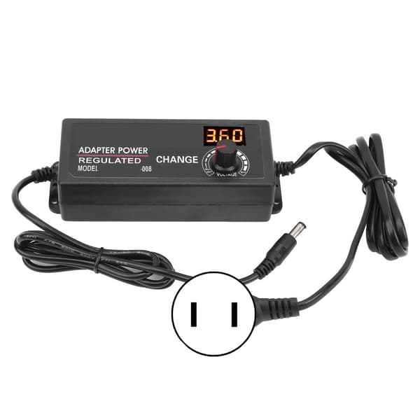 3-24v3a justerbar reguleret adapter 72W DC-strømregulatoradapter AC110~240V US-stik