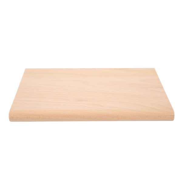 Slipkloss Bokträ Ergonomisk Design 250x150mm DIY Trä Läderhantverk Slipkloss för Intern Polering Formning