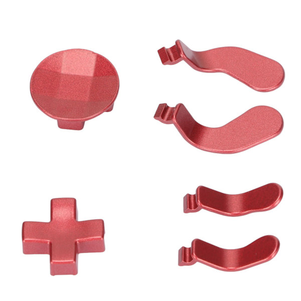 Rustfritt stål metall D-pute og padler Bytte av kontrolltilbehør for Xbox One Elite Series 2Red