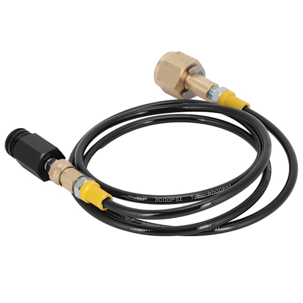 G5/8-14 CO2 Universal ekstern slange adapter 1,5 m Soda sort slange CO2-cylinderpåfyldningsadapter