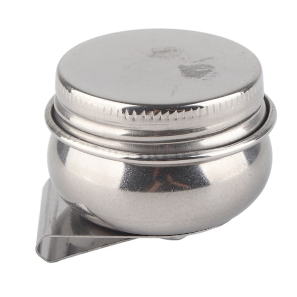 Rustfrit stål oliemalingskop Dobbelt/Enkelt Dipper Palette Container Kop (F-332)