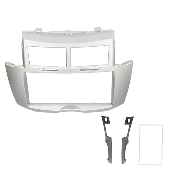 2-DIN Fascia Dash Kit Bilradio Lyd DVD Stereo Senterkontroll Dekor Passer for Yaris/Vitz/Platz 05-11
