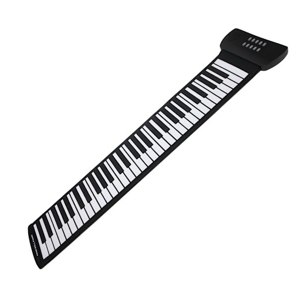 Håndrullet Piano 61 Taster Foldbar Silikon Opladbar Elektrisk Keyboard Musikinstrument
