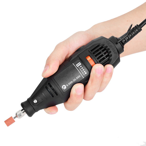 130W Elektrisk Boremaskine Polermaskine Slibning Polermaskine Roterende Elværktøj 220V (EU-stik)