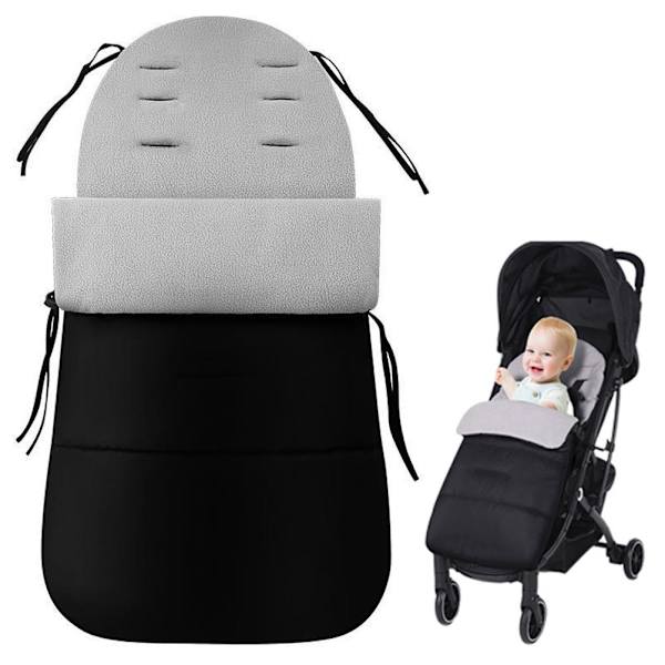 Vognpose Universal Vogn Fotpose Vindtett Vanntett Vinter Utendørs Vogn Teppe for Sittevogn Joggere
