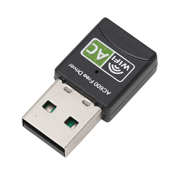 USB WiFi Adapter 600Mbps Dobbelt bånd 2.4G 5.8G Understøtter AP-tilstand IEEE 802.11g Trådløs netværksadapter til bærbar computer stationær pc