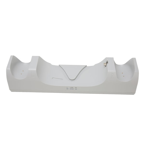 VR Ladingstasjon for Oculus Quest 2 Ladingdock for Meta Quest 2 med 2 oppladbare batterier og USB C-kabel