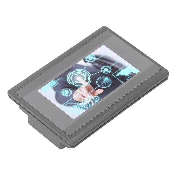 4,3 tommer HMI PLC touchskærm Transistor Output Switch Tæller 12 ind 8 ud til FX3U 20 40 48MRT DC24V 1A