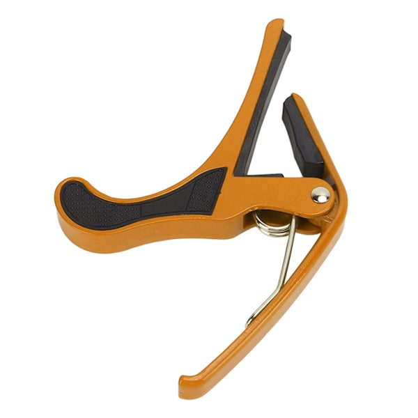 Gitarracapo Alloy Quick Release Elgitarracapo Sett med 2 ST Gitar Picks for Banjo Mandolin Gull