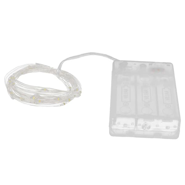 Foto Clip Light String Clip String Lampe Dekorationslys med 200 LED'er 60 gennemsigtige clips
