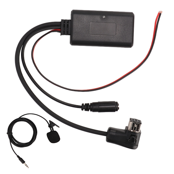 Bluetooth-lydkabel Stereo AUX-inngangsadapter med mikrofonutskifting for Pionner P99 P01
