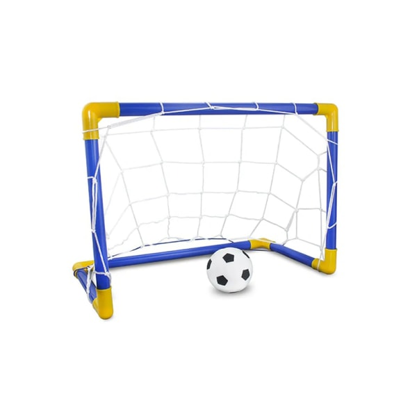 Mini oppblåsbart Fotball Fotball Goal Post Nettsett Barn Innendørs Utendørs Spill Leker