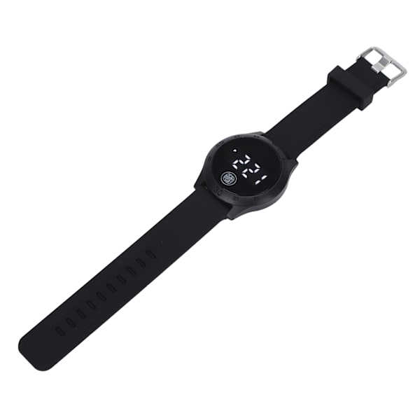 HZ2030 LED Digitalt Ur Koreansk Stil Vandafvisende Touch Snygt Armbåndsur til Mænd Kvinder Studerende Sort