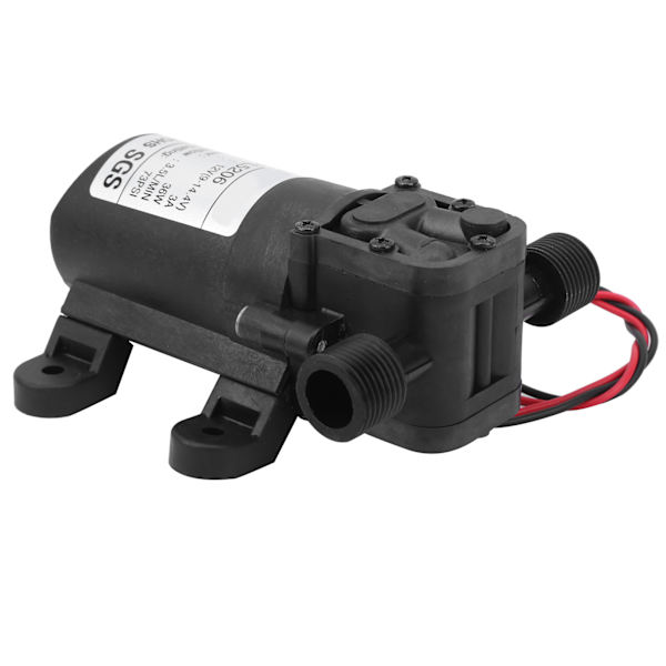 Membranvannpumpe elektrisk minipumpeverktøy 73PSI 3,5L/MIN G1/2in 36W DC 12V