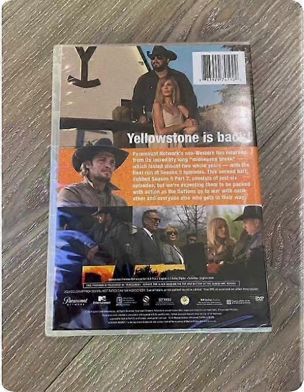 Yellowstone: Sæson 5 Del 2 engelsk version (DVD 2-Disc Sæt) Ny