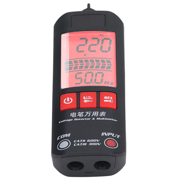 BSIDE Intelligent Digital Multimeter Mini Håndholdt Dobbelttilstande Automatisk LCD Digital Tester Spændingsdetektor