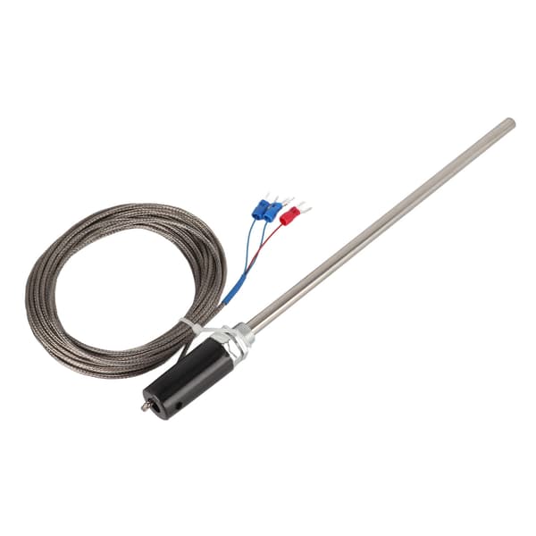 M12 Probe Termoelement PT100 Temperaturfølerprobe i rustfritt stål 200mm 0-400°C5m