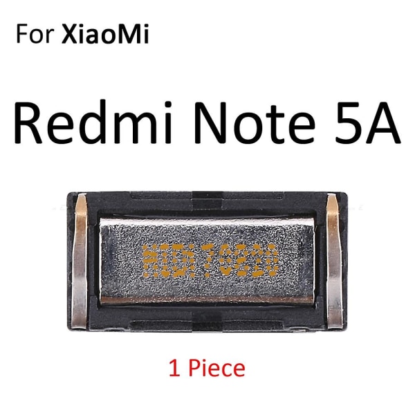 Öronsnäcka Ear Sound Top Högtalarmottagare för Xiaomi Redmi 4 Pro 3 3x 3s S2 Note 7 6 5 2 3 Pro 4 4x 6a 5a For Redmi Note 5A