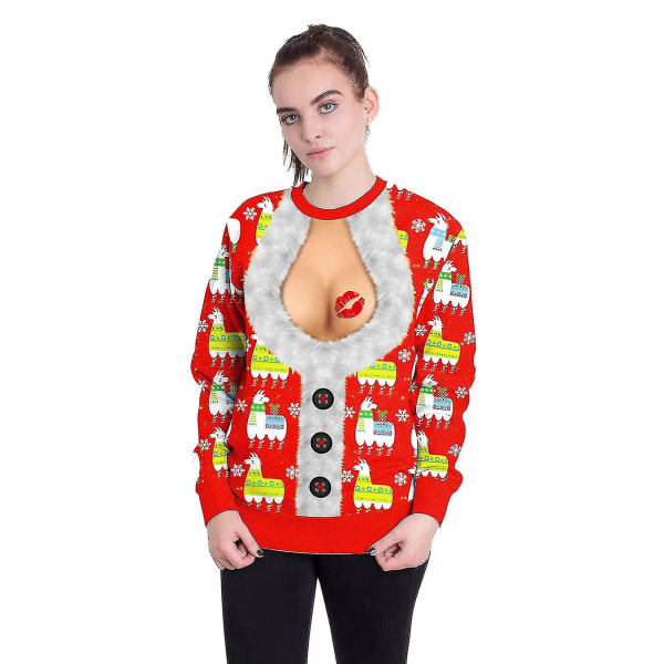 Julesweater Spoof Pullover Partrøje S2 M