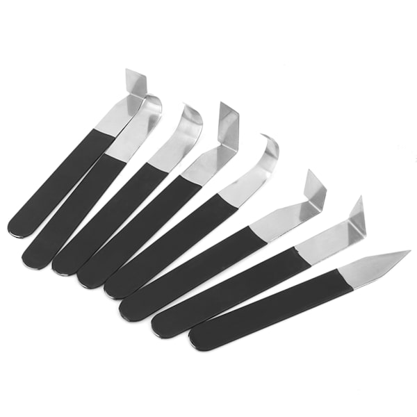 8 st Clay Sculpting Tool Set Metallhuvud Skulpturverktyg Shapers Tillbehör