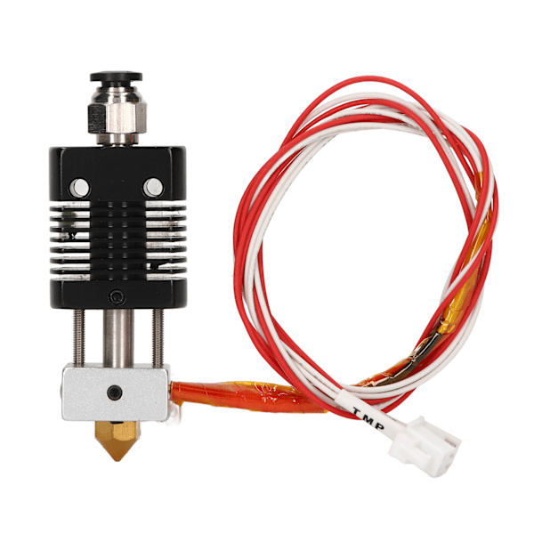 3D-skriver Extruder Hotend DC24V 40W Varmerør 0,4mm Messingdyse Oppvarmingsaluminium Blokk Skriver Hotend Kit for ET4