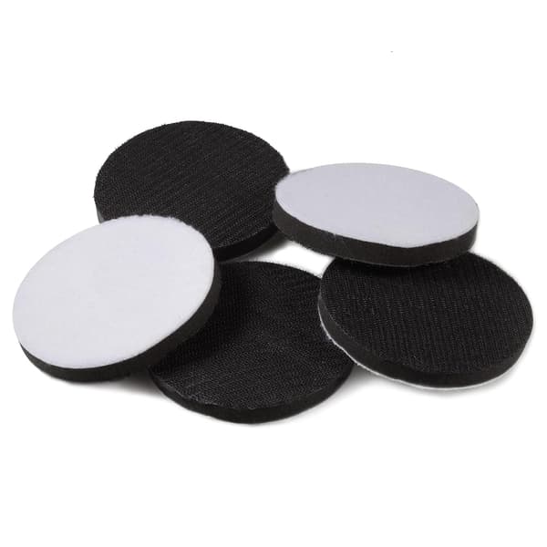 Sæt med 5 bløde svampepuder med 10,2 cm velcro til planslibere