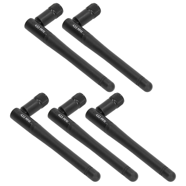 5PCS hopfällbar antenn med hög förstärkning rundstrålande antenn för 433M trådlöst överföringssystem