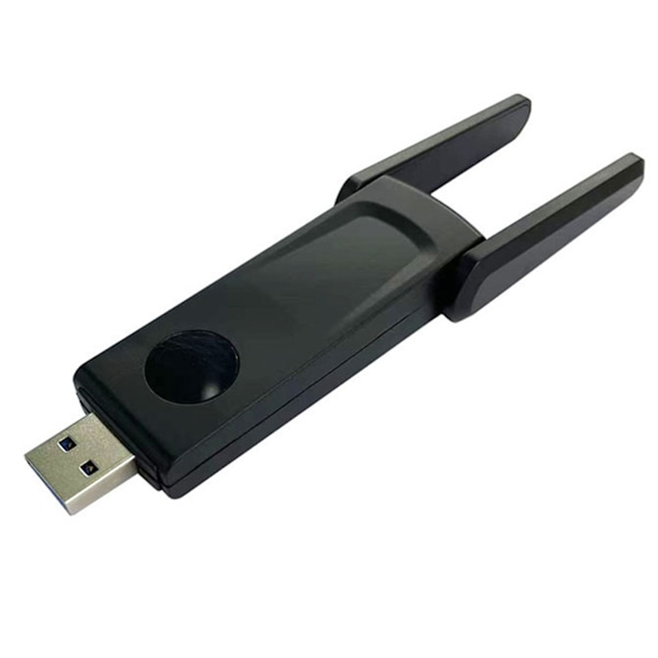 1200M Dual Band WiFi-adapter USB3.0-gränssnitt Plug and Play USB-nätverkskort för bärbar dator
