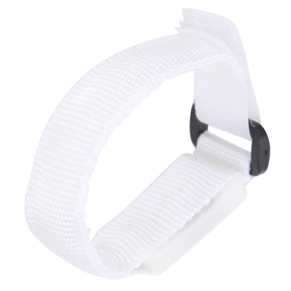 2 cm utomhus nattlöpare Armband LED lysande justerbart armband Cykelarmband Vit