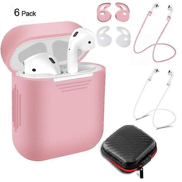 6 Pack Ear Pods Accessories Set langattomalle Bluetooth