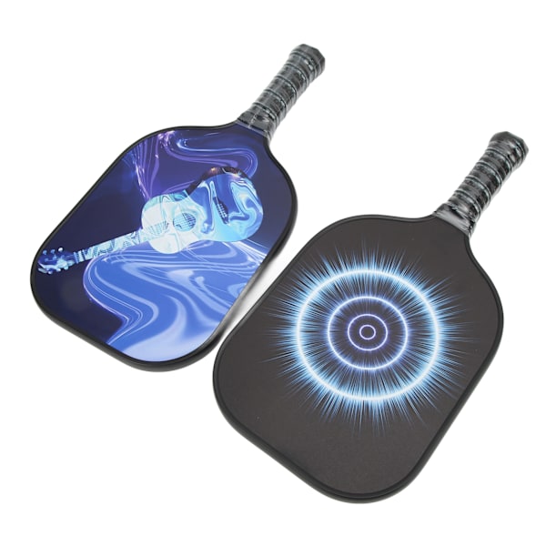 Pickleball Racket Set för inomhus och utomhus - Pickleball Paddle i glasfiber med PP-kärna och 4 bollar för träning