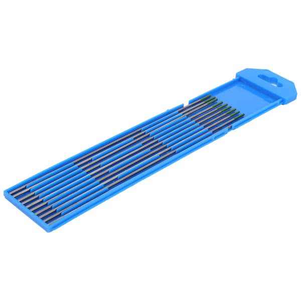 10 stk. wolfram-elektroder TIG-svejsning Argon Arc Pure Needle Grønt hoved WP 1,6mmx150mm