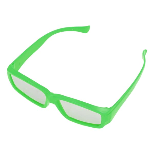 5-pack Solar Eclipse Glasses Professional Safe Plastic Glasses for Direct Sun Viewing for Teens Adults Green