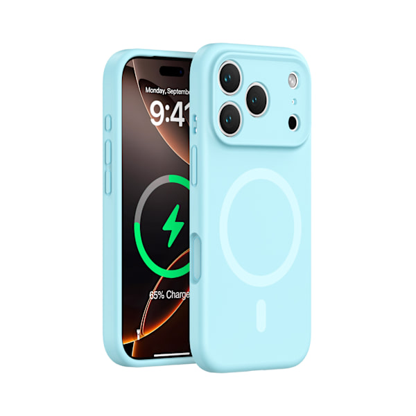【NX】Case Compatible with iPhone 17 Pro, Shockproof Silicone Protective Case, Blue